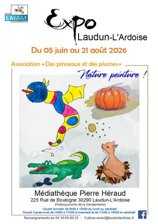 Des pinceaux et des plumes Vernissage EXPO