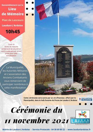 Cérémonie de commémoration