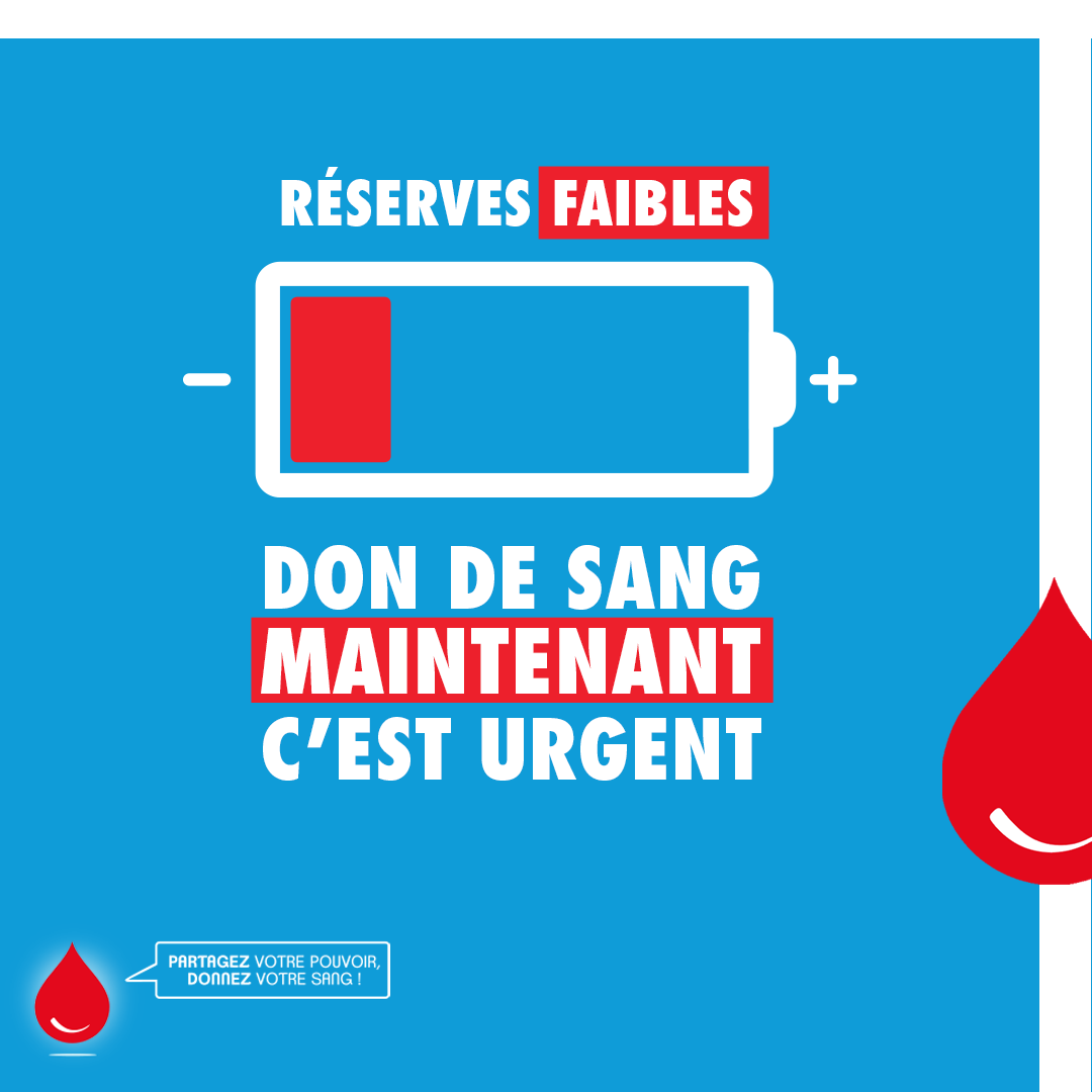 2021 carré Urgence don de sang
