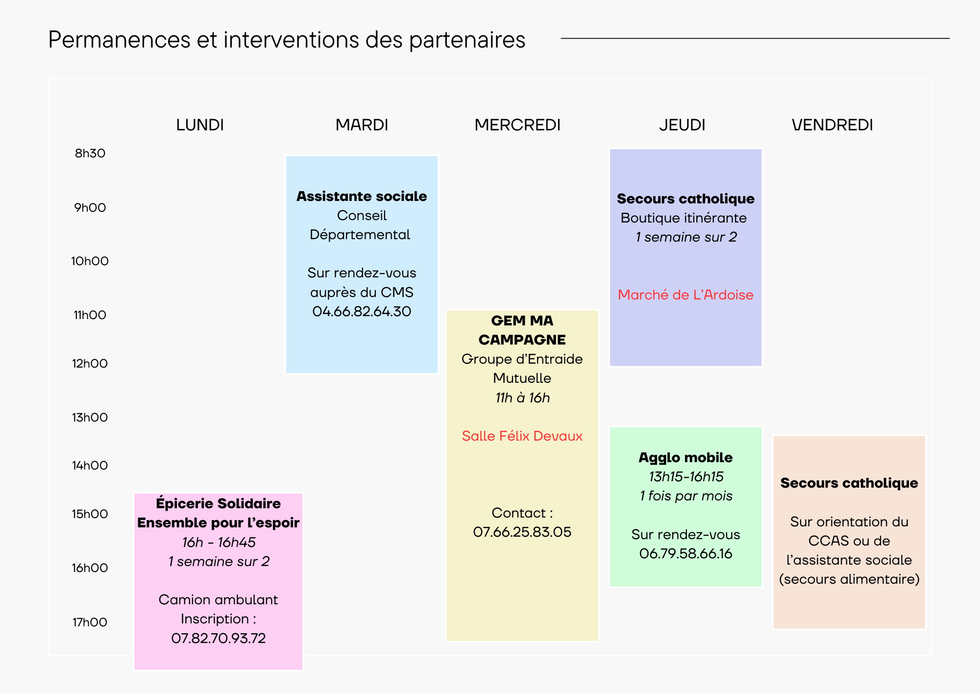 Document A4 emploi du temps scolaire hebdomadaire simple pastel1