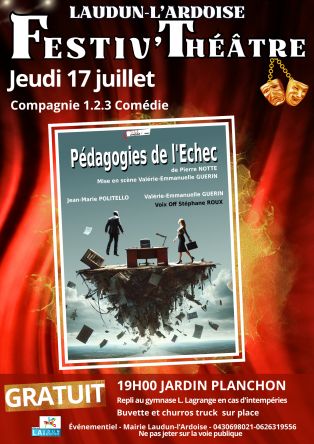 Festiv'Théâtre "Pédagogie de l'échec"