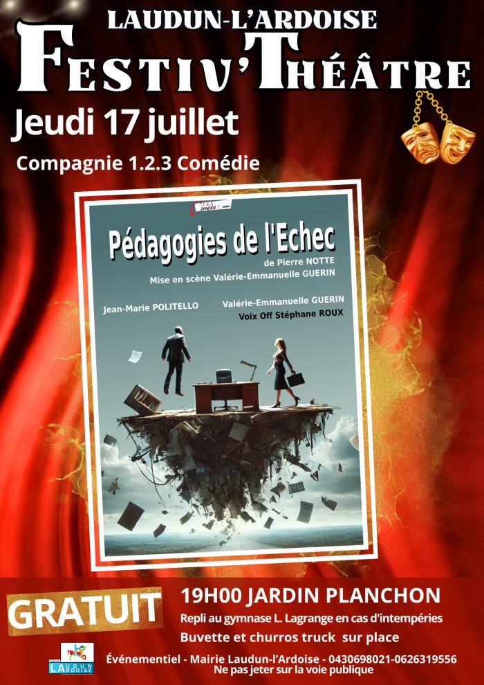 Festiv'Théâtre "Pédagogie de l'échec"