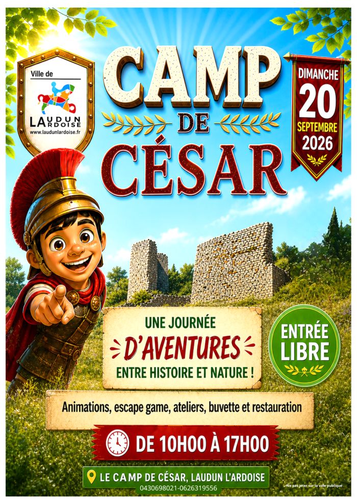 Journée Patrimoine Camp de César