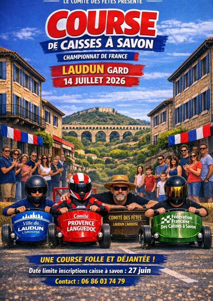 Comité des fêtes : Course de CAISSES A SAVON 