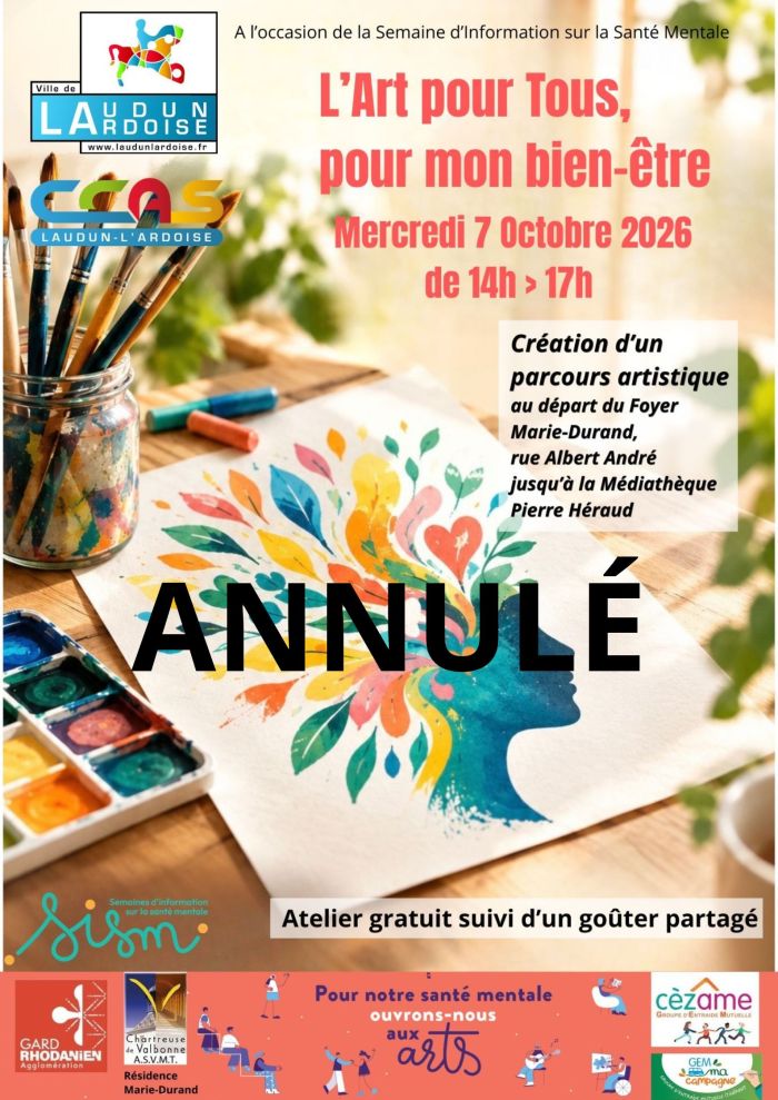Sism "Atelier" ANNULÉ
