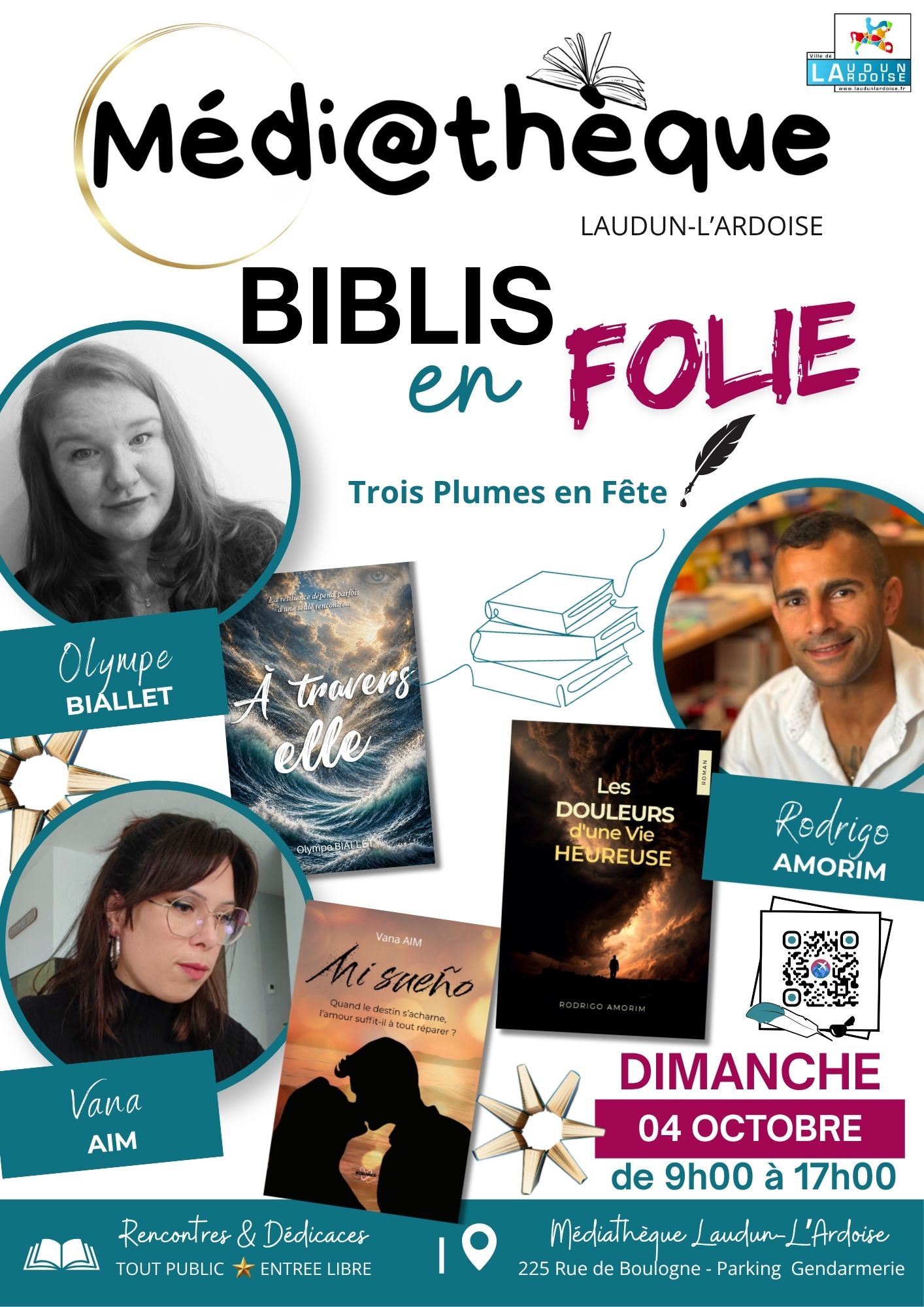 BIBLIS FOLIS 3 PLUMES EN FETES1
