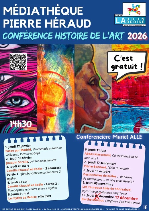 Conférences Histoire de lArt 2025 21 x 29.7 cm 2 1