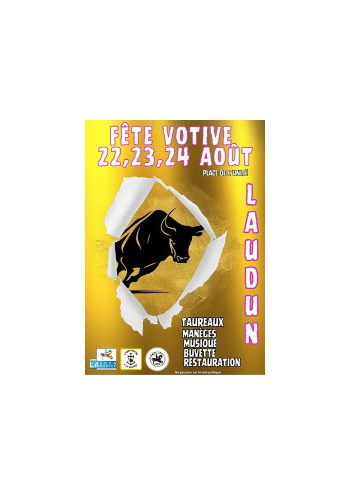 Fête Votive Laudun 22.23.24 août