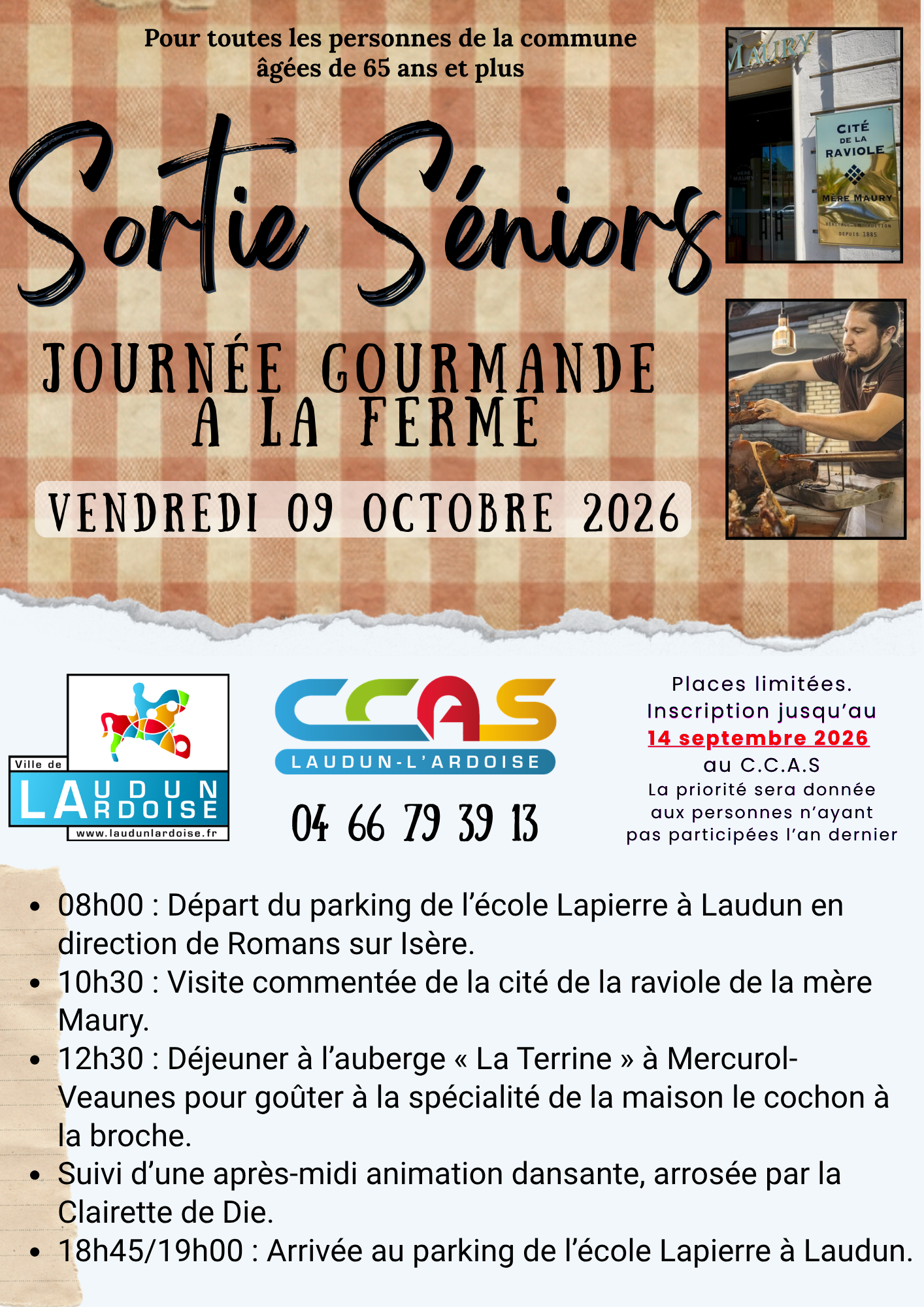 SORTIE SENORS 2026