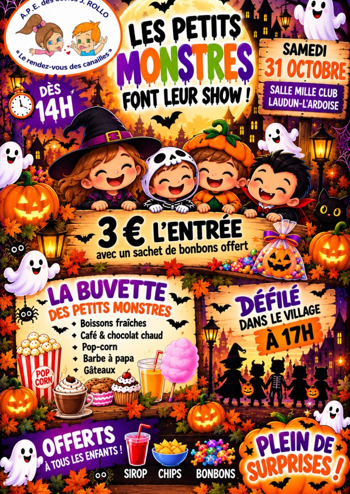 APE ROLLO : Halloween