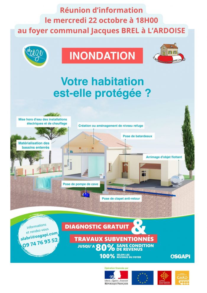 abCèze inondation réunion d'information