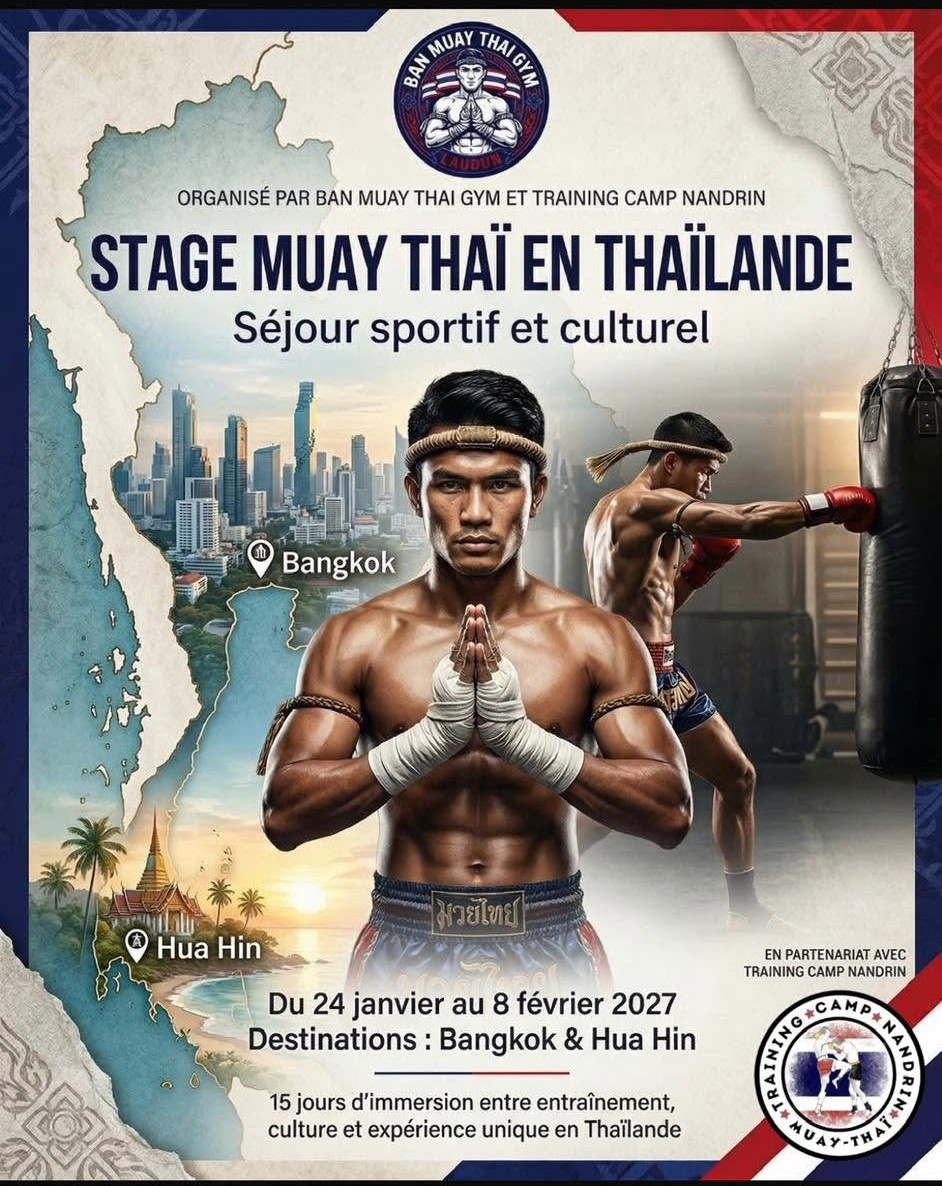 affiche stage thailande 2027
