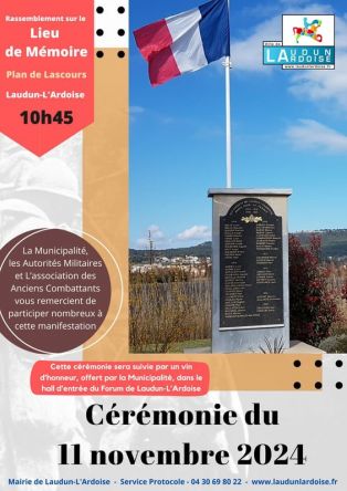 Cérémonie commémorative