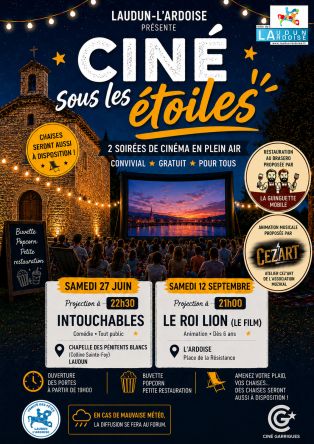 Ciné PLEIN AIR LAUDUN