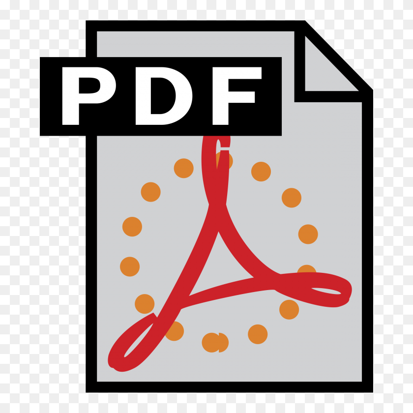 pdf logo png transparent vector 