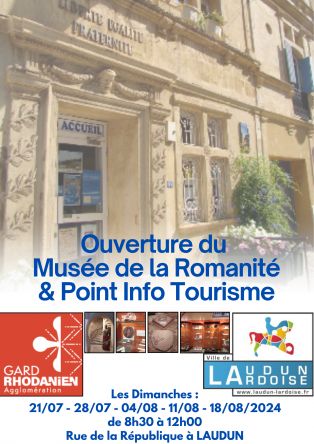 Ouverture Point Info et Musée archéologique