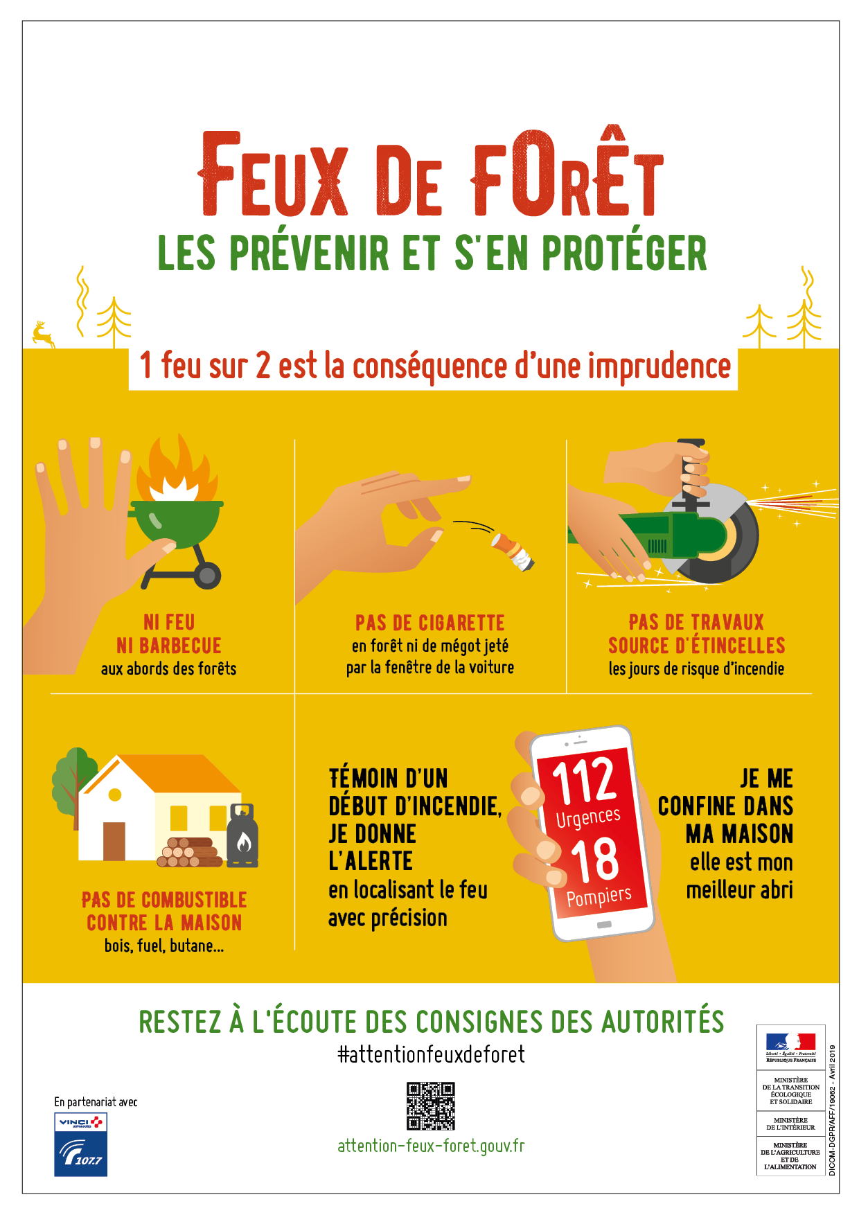 prevention feux forets 2019
